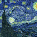 Notte stellata -Vincent Van Gogh (1889)
