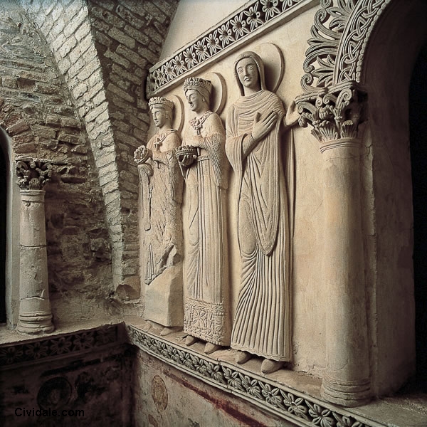 2. Tre sante, 770 ca., Cividale, Santa Maria in Valle